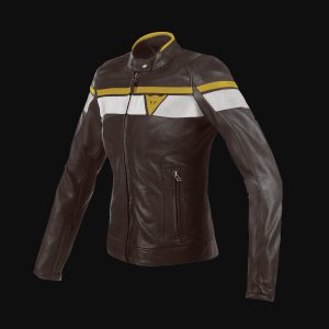 แจ็คเก็ต Dainese รุ่น Blackjack Lady Leather Black/Brown