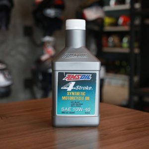 Amsoil Formula 4-Stroke Synthetic 10W-40 Scooter Oil