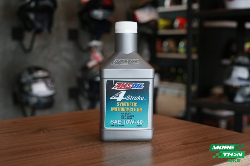 Amsoil Formula 4-Stroke Synthetic 10W-40 Scooter Oil