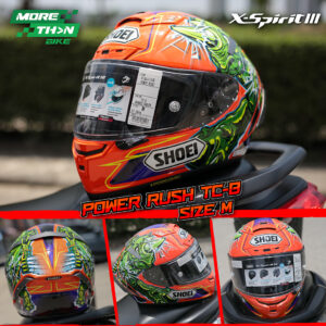 หมวกกันน็อค SHOEI รุ่น X-Spirit 3 ลาย Power Rush TC-8