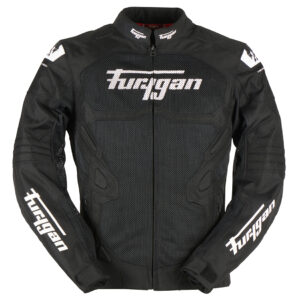 เสื้อแจ็คเก็ต Furygan Atom Vented EVO ลาย Black/White