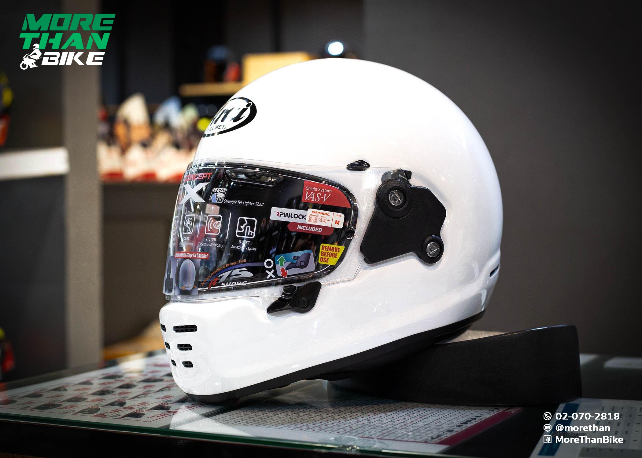 Arai concept hot sale x white