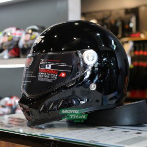 หมวกกันน็อค BRG RETRO Gloss Black