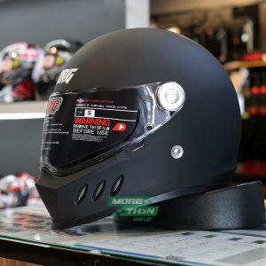 หมวกกันน็อค BRG RETRO Matt Black