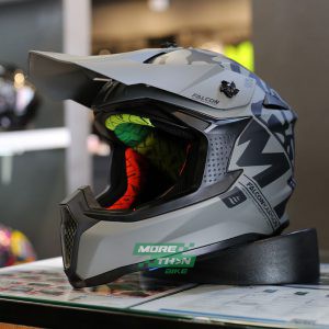 หมวกกันน็อค MT รุ่น FALCON ลาย KARSON MATT BLACK