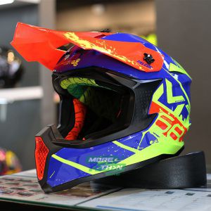 หมวกกันน็อค MT รุ่น FALCON ลาย THORM Gloss Fluor Yellow