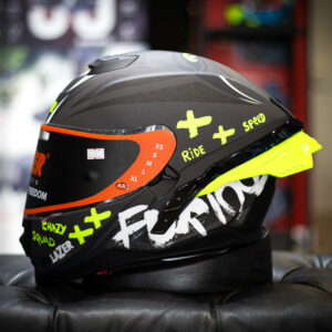 หมวกกันน็อค Lazer รุ่น Rafale Oni Black