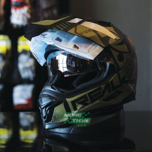 หมวกกันน็อค Real รุ่น Venger Plus Rusty Kazar Kaki