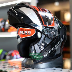 หมวกกันน็อคยกคาง MT STORM SV DRONE GLOSS GREY