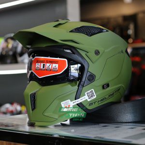หมวกกันน็อค MT STREETFIGHTER SV MATT GREEN