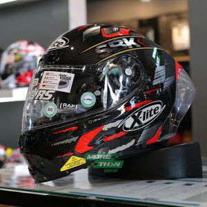 หมวกกันน็อค X-LITE รุ่น X-803 RS ULTRA CARBON SBK