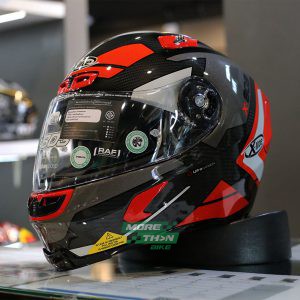 หมวกกันน็อค X-LITE รุ่น X-803  ULTRA CARBON MASTERY RED