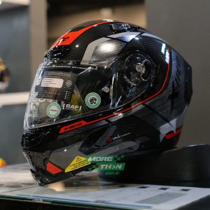 หมวกกันน็อค X-LITE รุ่น X-803  ULTRA CARBON AGILE RED