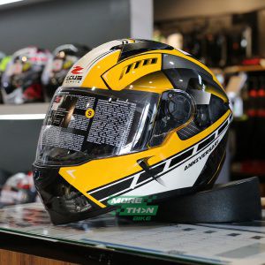 หมวกกันน็อค ZEUS ZS-811A ลาย Anniversary Yellow