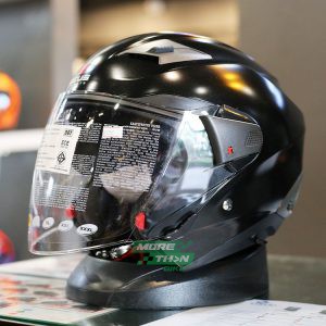 หมวกกันน็อค ZEUS ZS-611E ลาย Matt Black