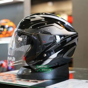 หมวกกันน็อค ZEUS ZS-611E ลาย Black/Silver