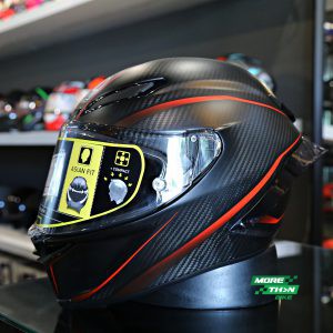 หมวกกันน็อค AGV รุ่น Pista GP R Granpremio Carbon Matt Red (สีด้าน)