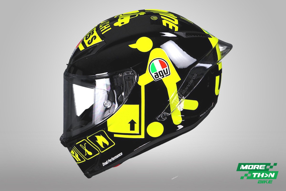 หมวกก นน อค Agv ร น Corsa R Limited Edition Iannone Winter Test 2017