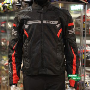 เสื้อแจ็คเก็ต/การ์ด Force Jacket MILANO Black/Red
