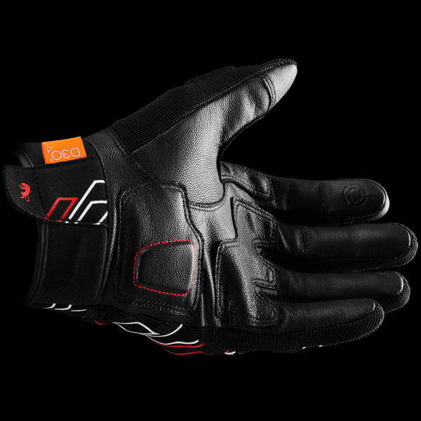 furygan-gloves-jet-neon-d3o-black-white-red-6 furygan-gloves-jet-neon-d3o-black-white-red-6