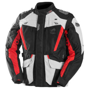 เสื้อแจ็คเก็ต Furygan รุ่น Apalaches EVO ลาย Black/Pearl/Red