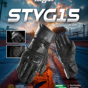 ถุงมือ Furygan รุ่น STYG15 ลาย Black