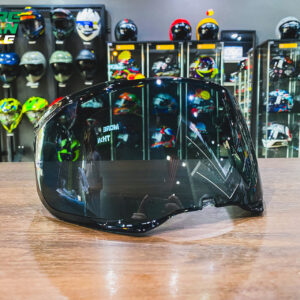 HJC ชิลด์หมวก HJ-45 Dark Smoke สำหรับ F100