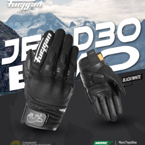 ถุงมือ Furygan รุ่น JET D3O EVO ลาย Black/White