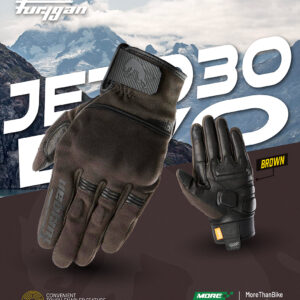 ถุงมือ Furygan รุ่น JET D3O EVO ลาย Brown
