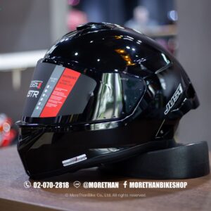 หมวกกันน็อค Just1 รุ่น J-STR สี Solid Black