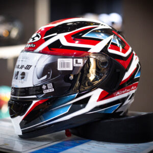 หมวกกันน็อค KABUTO รุ่น Kamui-3 ลาย Acrobat White Red