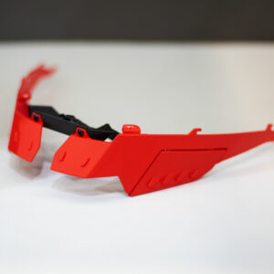 สปอยเลอร์ Lazer สำหรับรุ่น Rafale และ Tango สี Matt Red