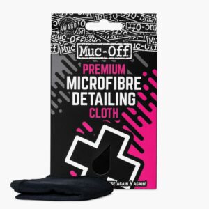 Muc-Off Premium Microfibre Detailing Cloth ผ้าไมโครไฟเบอร์เกรดพรีเมียมสำหรับงานดีเทลลิ่ง