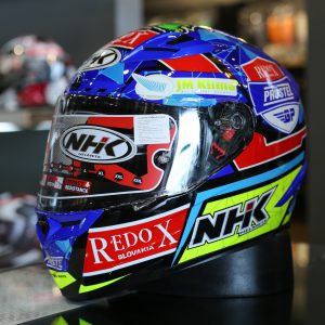 หมวกกันน็อค NHK รุ่น  JAKUB Black/Blue