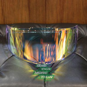 ชิลด์หมวกกันน็อค Real รุ่น Harrier และ Falcon สีปรอทแดง