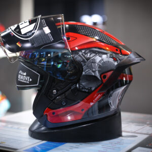 หมวกกันน็อค REAL รุ่น Oslo ลาย Mecanica Red