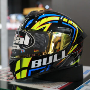 หมวกกันน็อค Real Thunder Toro OX Black/Yellow