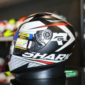 หมวกกันน็อค SHARK รุ่น RIDILL STRATOM RED