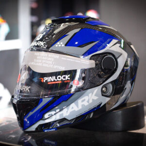 หมวกกันน็อค SHARK SPARTAN GT CARBON Urikan Blue DBW