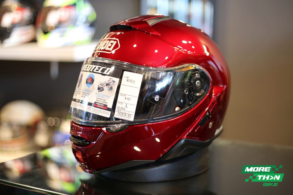 หมวกกันน็อค SHOEI NEOTEC II Red(Flip Up) – หมวกกันน็อก ถุงมือ เสื้อ ...