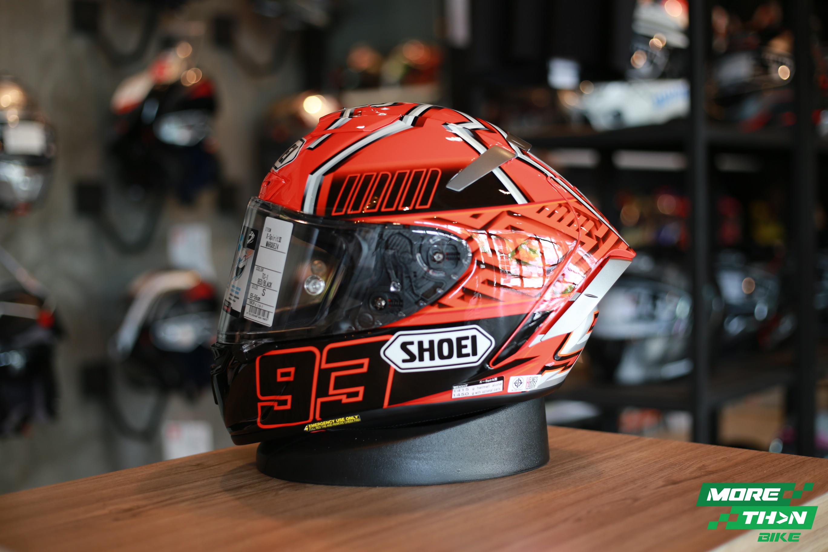 หมวกกันน็อค SHOEI รุ่น X-Spirit 3 Marquez 4 - MoreThanBike