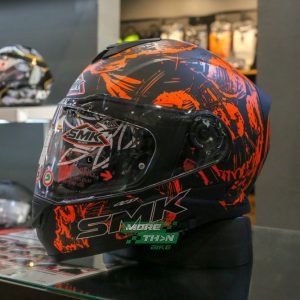 หมวกกันน็อค SMK รุ่น TWISTER ลาย SKULL