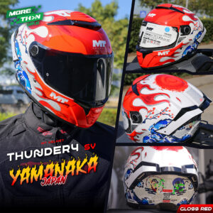 หมวกกันน็อค MT รุ่น THUNDER 4 SV ลาย Yamanaka Japan