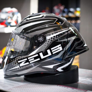 หมวกกันน็อค ZEUS รุ่น ZS-1900B ลาย Lighting Silver