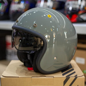 หมวกกันน็อคครึ่งใบ ZEUS ZS-389A ลาย Audi Gray