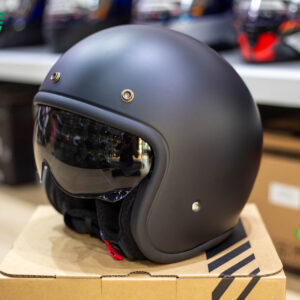 หมวกกันน็อคครึ่งใบ ZEUS ZS-389A ลาย Matt Black