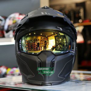 ชิลด์หมวก MT Streetfighter SV Iridium Gold (สีปรอททอง)